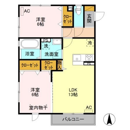 コージーネストの物件間取画像